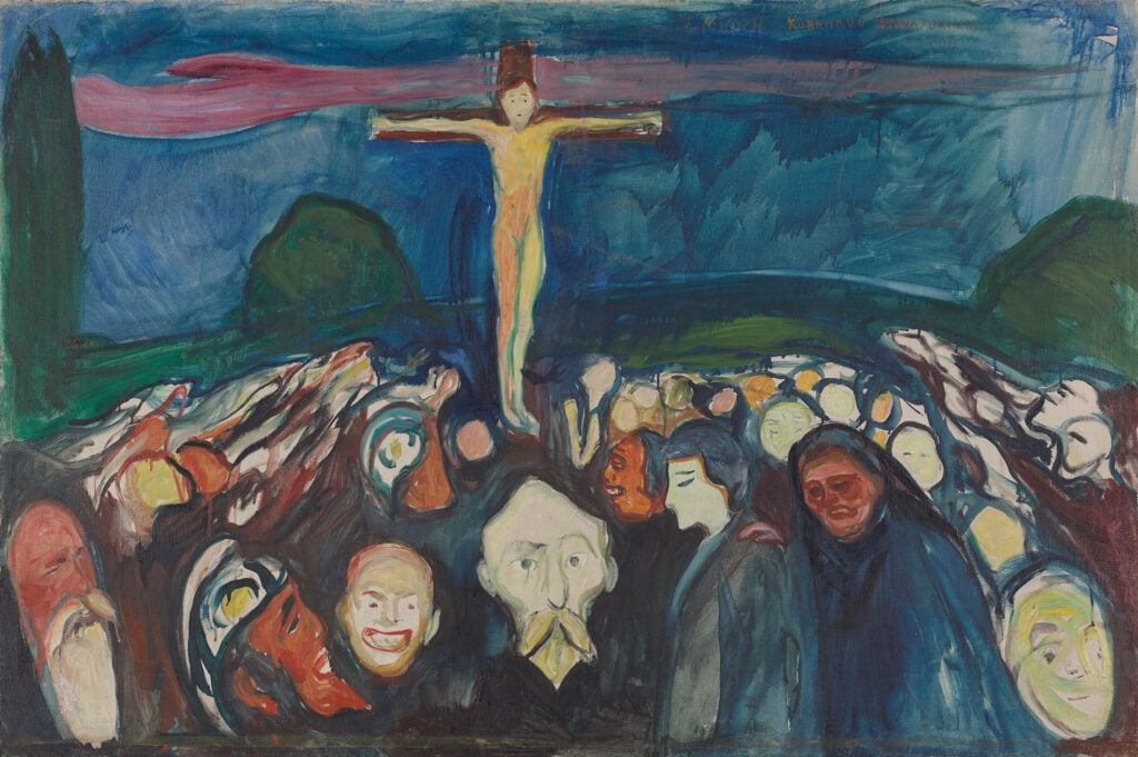 Edvard Munch, Golgotha, 1900, Munchmuseet, Oslo © Foto: Munchmuseet / Ove Kvavik