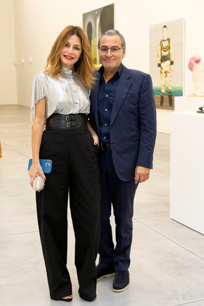 Elham e Tony Salamé © Luc Castel