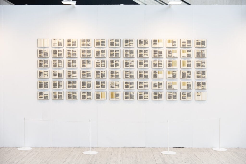 Emilio Isgrò da Tornabuoni e Roma Arte in Nuvola