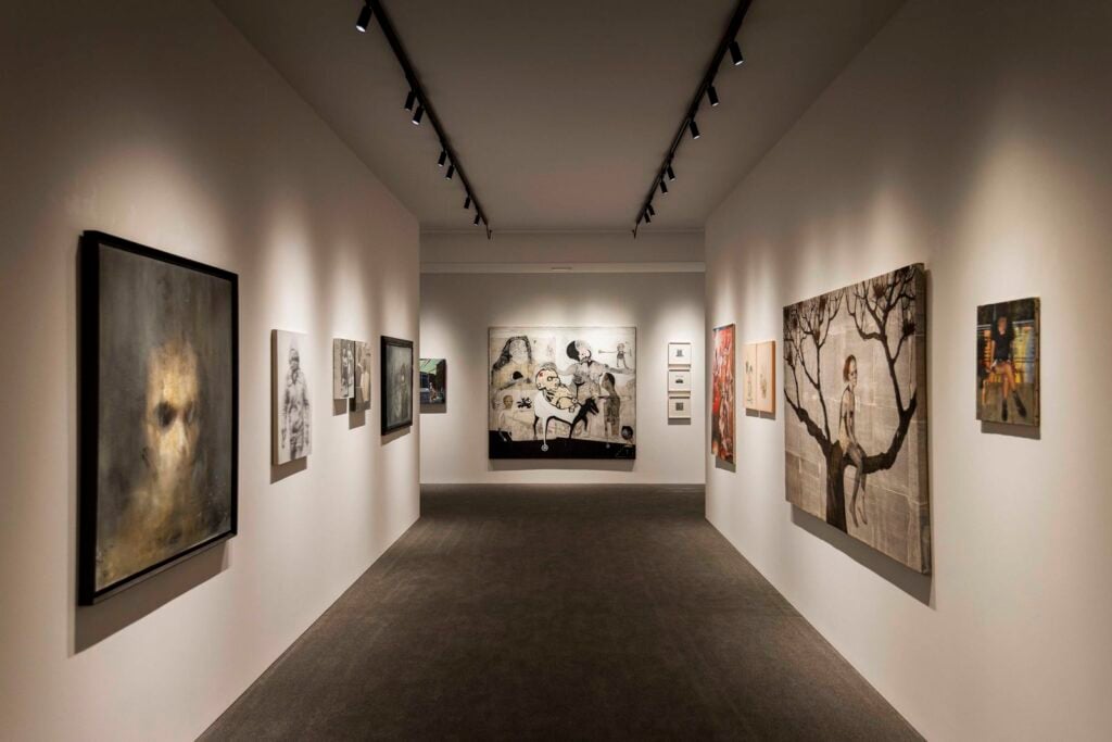 Fondazione THE BANK ETS - Istituto per gli Studi sulla Pittura Contemporanea, Bassano del Grappa. Photo Tommy ilai & Camilla M