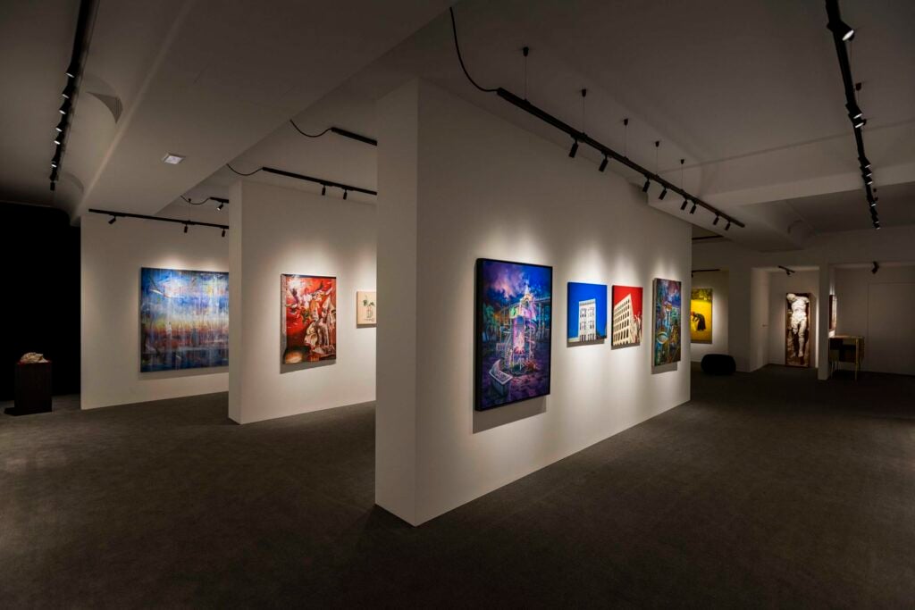 Fondazione THE BANK ETS - Istituto per gli Studi sulla Pittura Contemporanea, Bassano del Grappa. Photo Tommy ilai & Camilla M