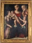 Giacomo Francia, Sacra Famiglia con Santa Caterina d’Alessandria e San Giovannino. Courtesy Casa d’Aste Arcadia