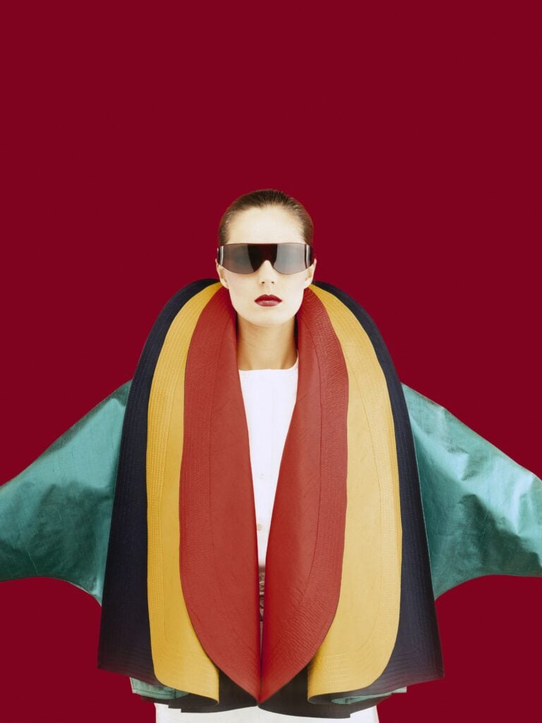 Giovanni Gastel, 4 colori almeno! copertina per rivista Donna marzo 1982. Archivio Giovanni Gastel