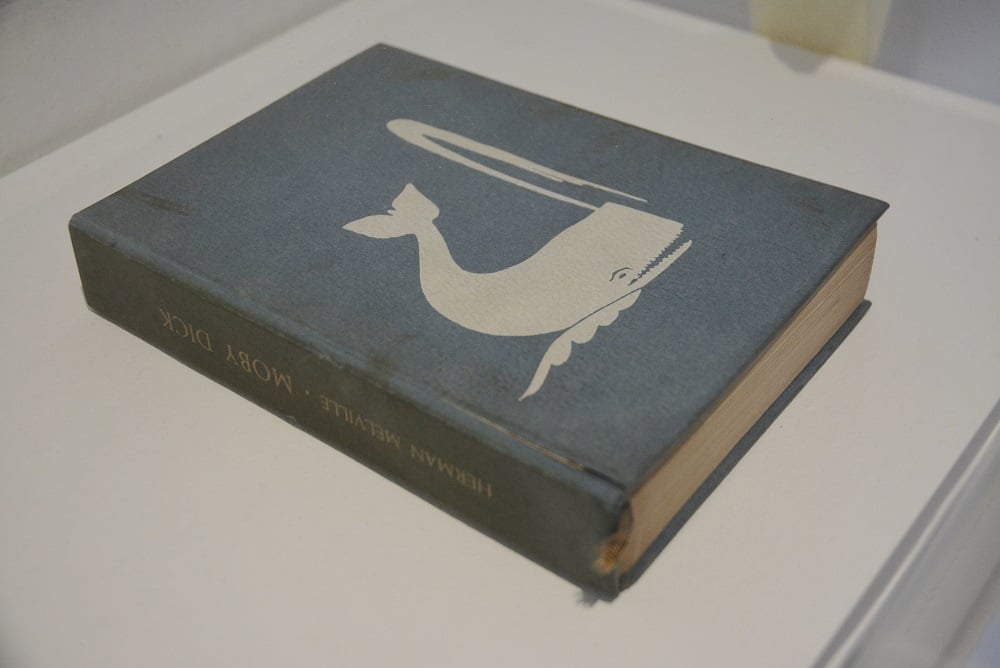 Moby Dick la balena, Palazzo Ducale, Genova, 2025. Herman Melville, Moby Dick, traduzione di Cesare Pavese. Photo Linda Kaiser 