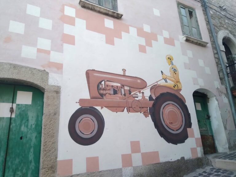 Il murale di Marco Verelli a Casalciprano