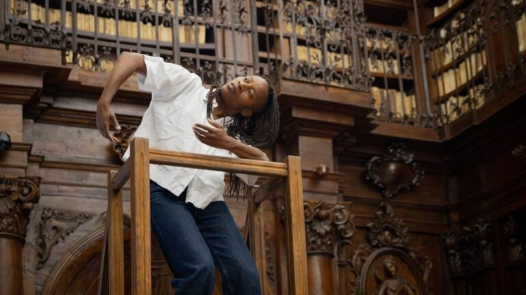 La performance di Yinka Esi Graves per il progetto Concordia - Bilbioteca Lucchesiana di Agrigento, 2025 - Ph. Miguel Angel Rosales