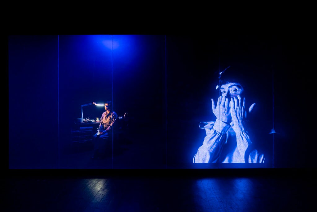 L'analfabeta, Federica Fracassi. Photo Masiar Pasquali