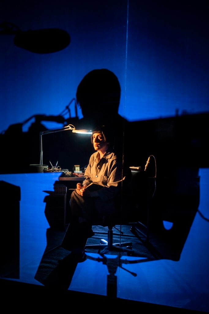 L'analfabeta, Federica Fracassi. Photo Masiar Pasquali