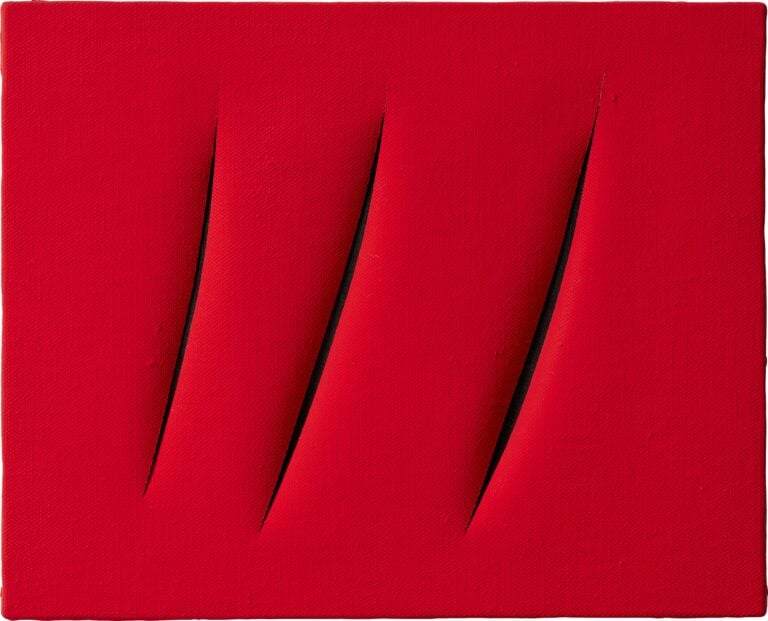 Lucio Fontana traina l'asta di arte moderna e contemporanea di Sotheby's a Milano