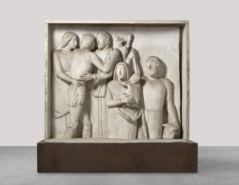 Arturo Martini, Il Figliol prodigo e la Famiglia, 1936-37. Courtesy Il Ponte Casa d'Aste