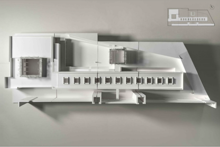 Masterpan Ala Cosenza. Fotografia del modellino in scala 1:100