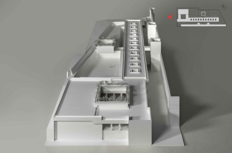 Masterpan Ala Cosenza. Fotografia del modellino in scala 1:100