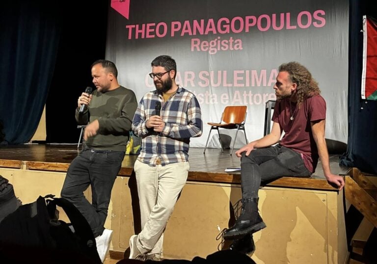 nazra il regista theo panagopoulos2 “Nazra” è un festival sullo sguardo palestinese contro la narrazione coloniale