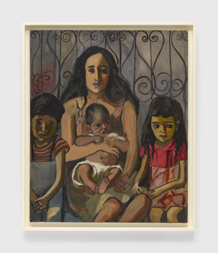 Alice Neel, The Spanish Family, 1943 Oil on canvas, 86.4 × 71.1 cm