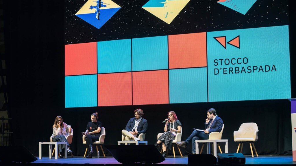 Panel Culture con Karolina Niewęgłowska, Claudia Molinari, Cristian Della Chiara, Francesca Neri a The Power of Play 2025. Foto da presskit