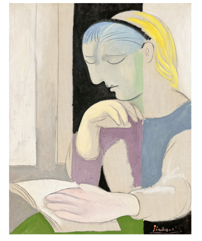 Pablo Picasso, La Lecture (Marie-Thérèse), 1932. Courtesy Christie's Images Ltd