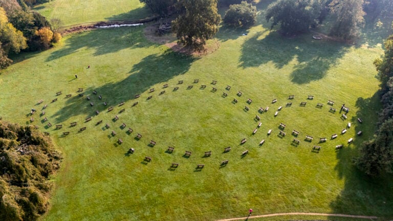 Pistoletto Monza Terzo Paradiso PH Marco Beck Peccoz