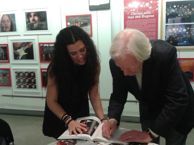rossella marraffino e adrian maben 2 È morto Adrian Maben. Fu il regista che portò i Pink Floyd in live a Pompei 
