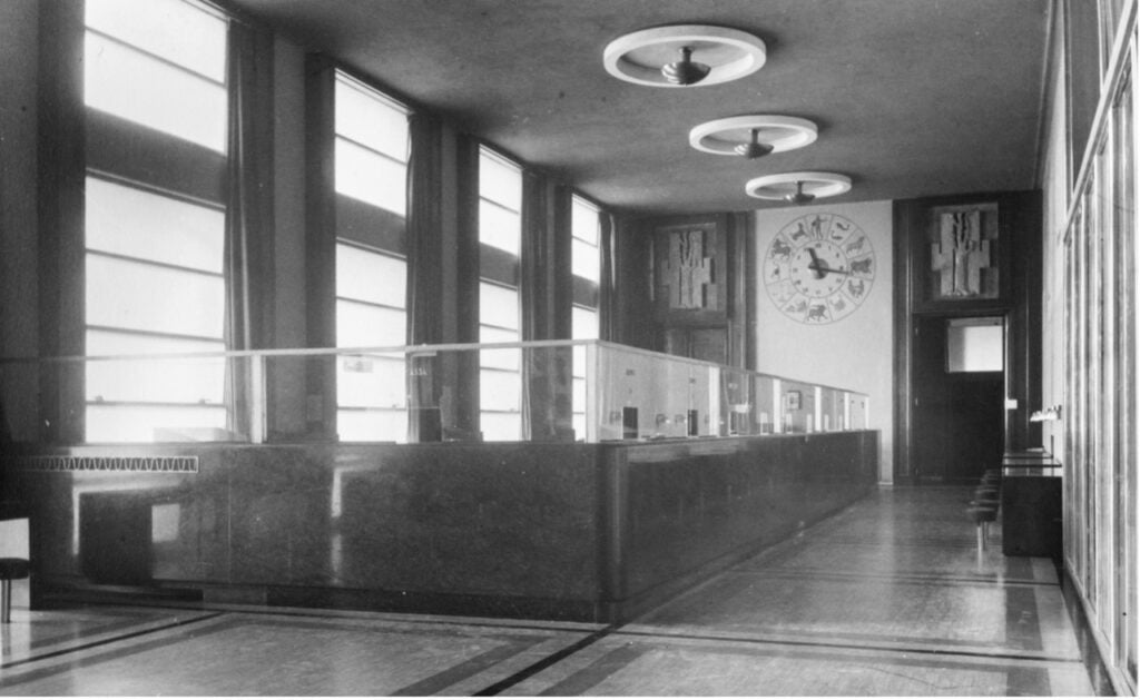 Sala dell'Orologio, 1938
