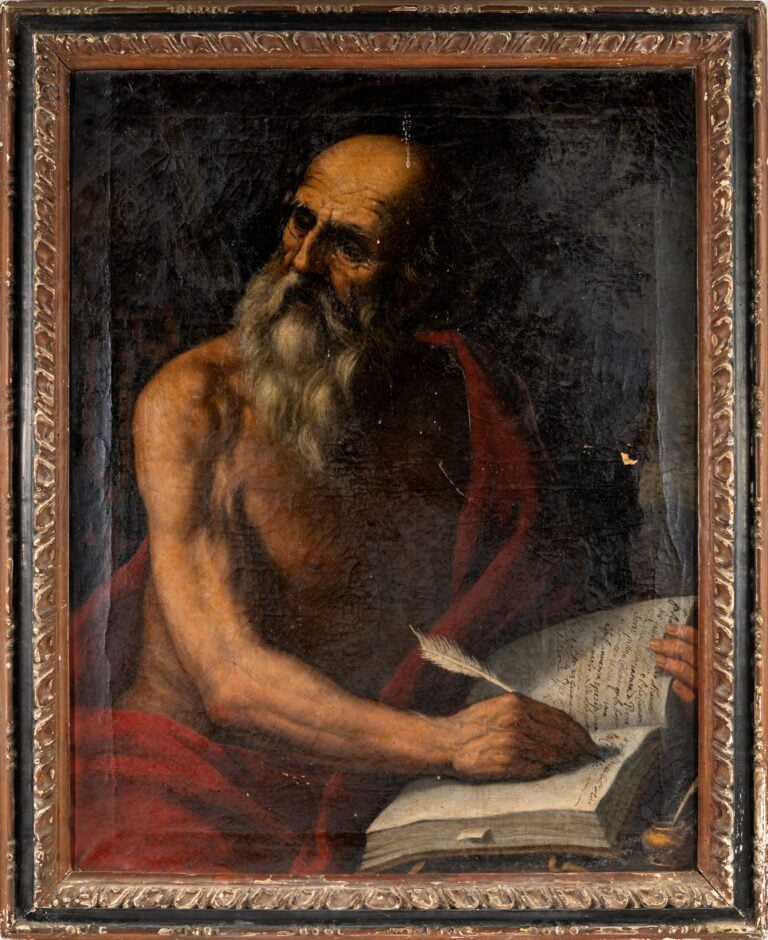 Aurelio Martelli, detto Il Mutolo, San Girolamo. Courtesy Casa d’Aste Arcadia
