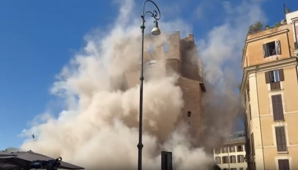 Torre dei Conti, Roma, 3 novembre 2025