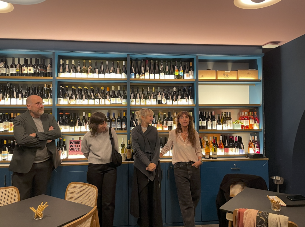 Da sx Carlo Gloria, Presidente Quasi Fondazione Carlo Gloria APS Greta Valente, Premio Acquisizione SelvaArtPrize, Francesca Canfora, direttrice Germinale, Patrizia Impastato, curatrice SelvaArtPrize, ph Claudia Giraud