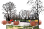 SDArch, Jardins de la Paix, render