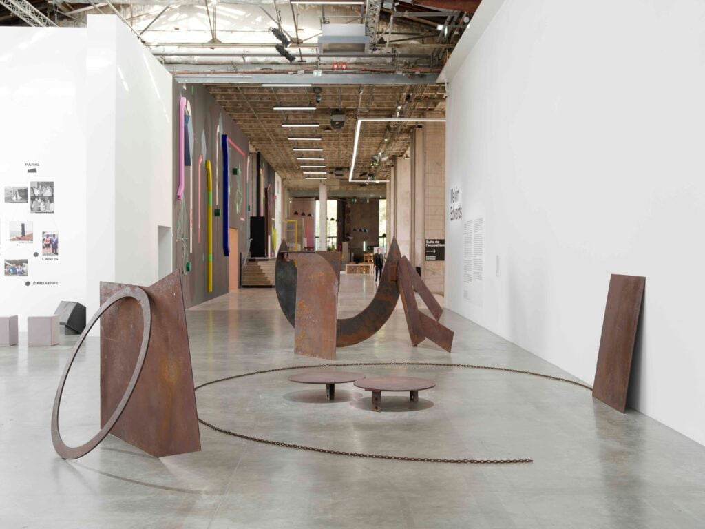 Solo exhibition view, Melvin Edwards, Palais de Tokyo (Paris) © Melvin Edwards : ADAGP, Paris, 2025. Photo Aurélien Mole