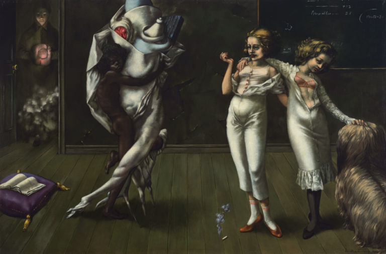 Dorothea Tanning, Interior with Sudden Joy, 1951. Courtesy Sotheby's