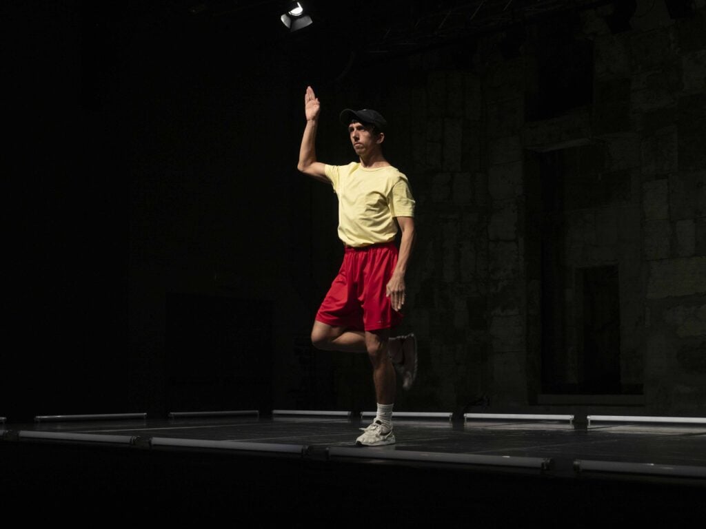 Moritz Ostruschnjak, "Tanzanweisung". Ph: Andrea Nicotra