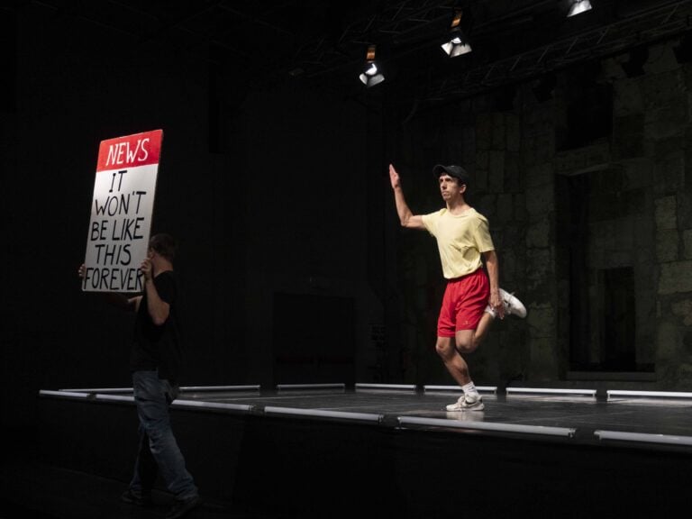 Moritz Ostruschnjak, "Tanzanweisung". Ph: Andrea Nicotra