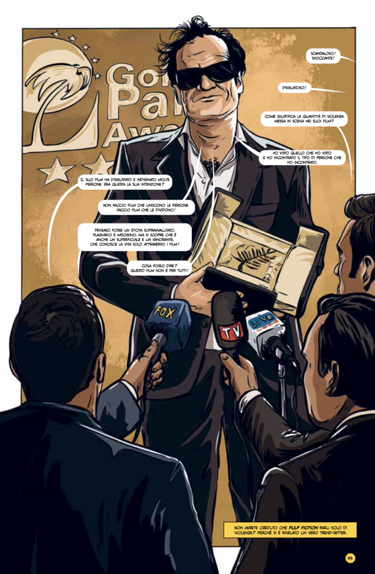 La rivoluzione cinematografica di Quentin Tarantino è spiegata in un nuovo fumetto