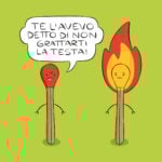 Una vignetta di Pera Toons