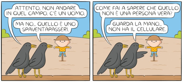 Una vignetta di Pera Toons