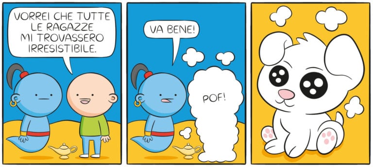 Una vignetta di Pera Toons