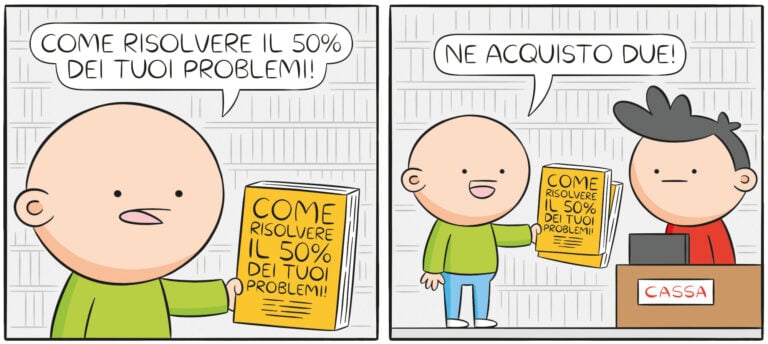 Una vignetta di Pera Toons