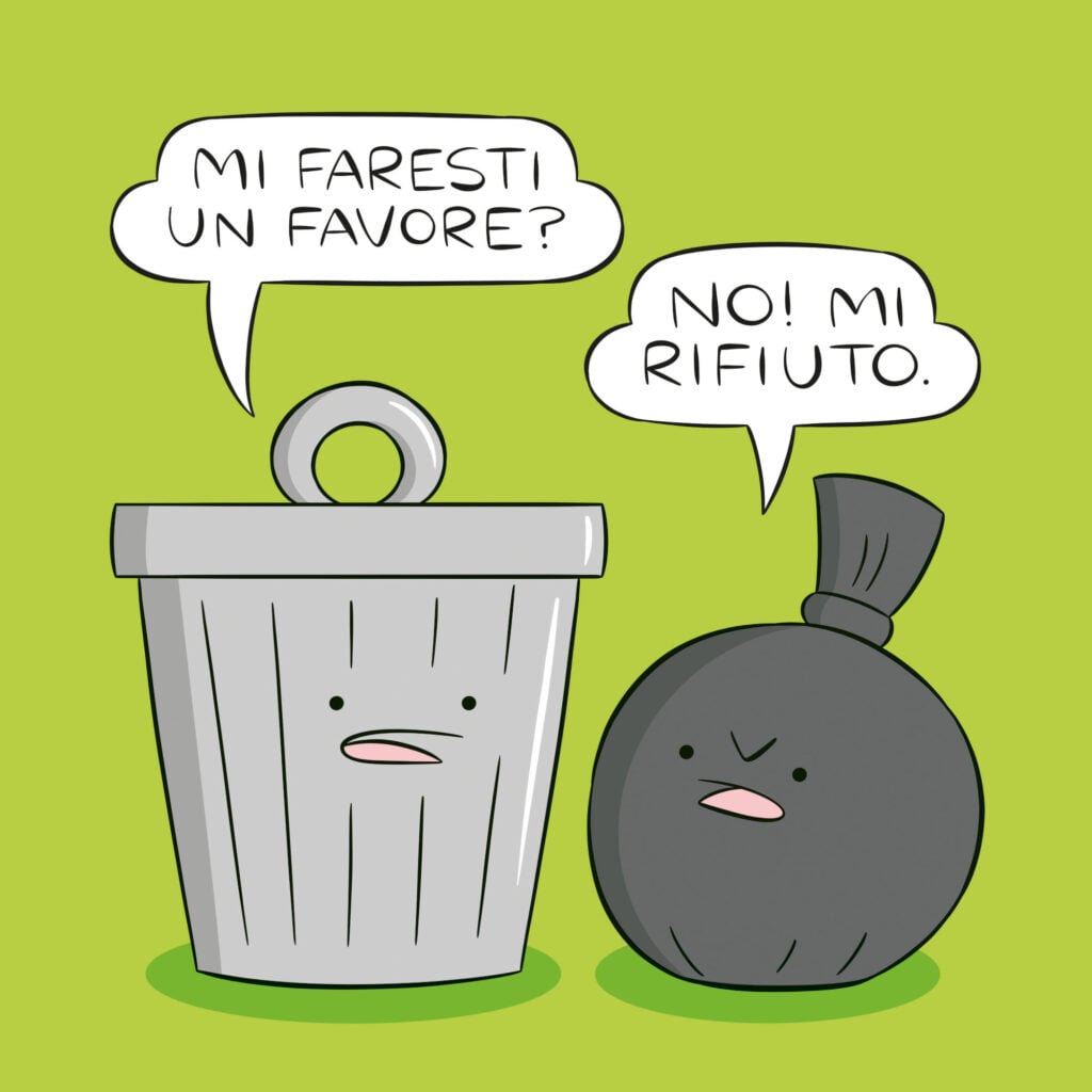 Una vignetta di Pera Toons