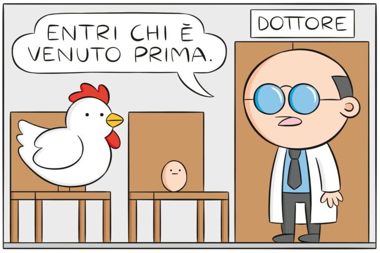 Una vignetta di Pera Toons