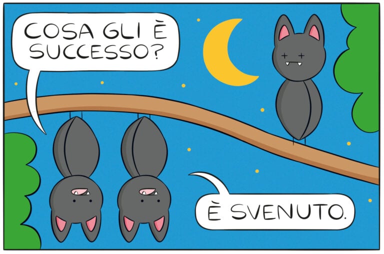 Una vignetta di Pera Toons