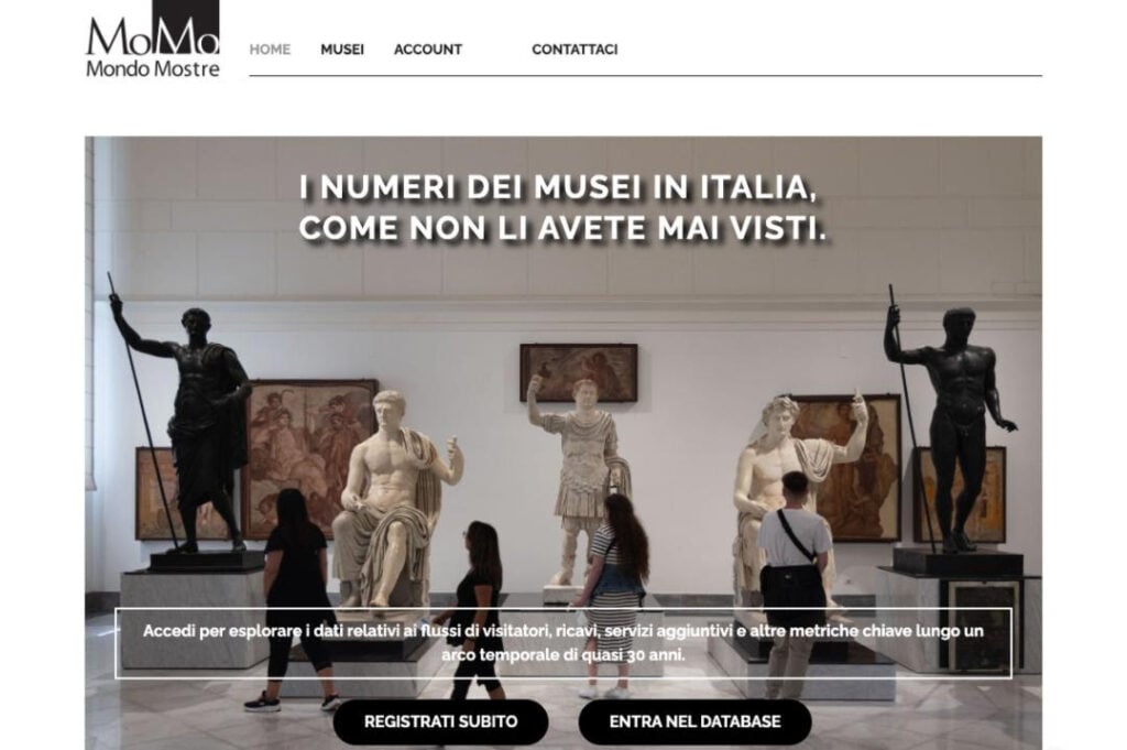 Il database sui musei in Italia di MondoMostre