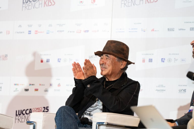 Yoshitaka Amano e Yoj Shinkawa. Photo Leonardo Grida