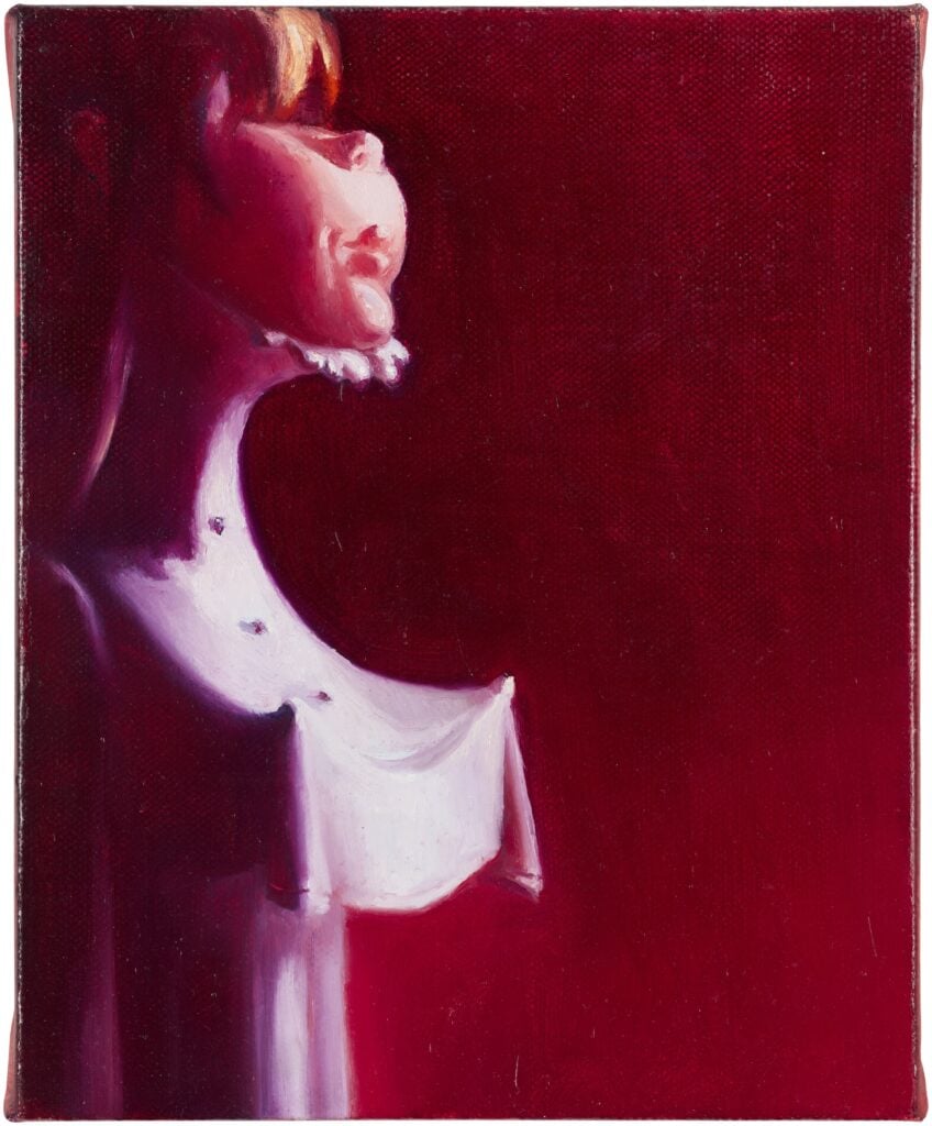 Lisa Yuskavage, Wee Headshrinker. Courtesy Sotheby’s