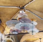 Acqua Rings, artista Chahan Minassian, maestra Vittoria Moretti, fornace NICOLAMORETTI sas. Foto Giorgio Bombieri