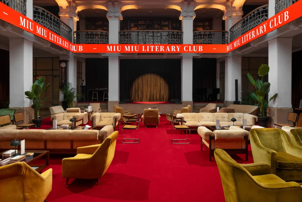 Miu Miu Literary Club, Milano, 2025. Photo &copy; T Space