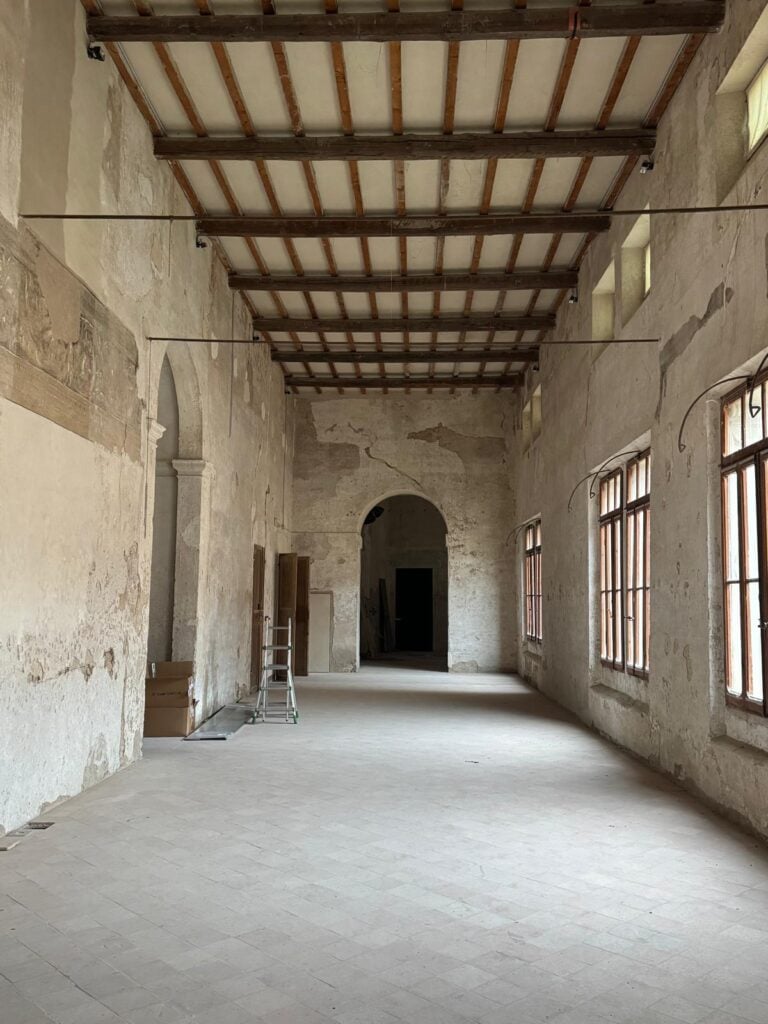 Stato dell&rsquo;arte dei restauri. Photo courtesy Anna Vittoria Zuliani