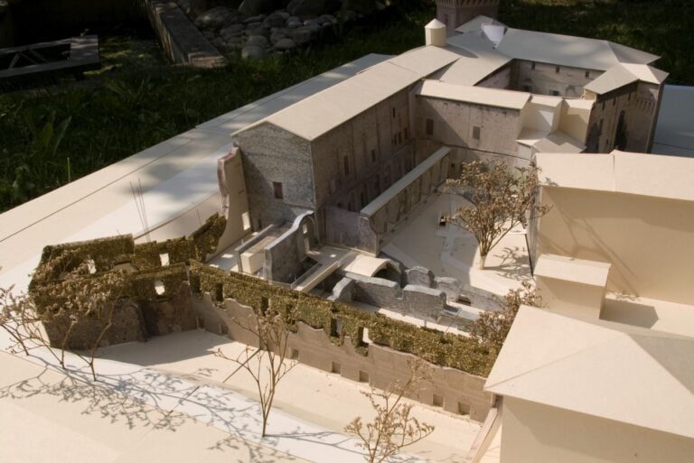 Modello di studio Corte Nuova, Courtesy UFFICIO PROGETTI architetti associati, fotografia di Giorgio Adelmo Bertani