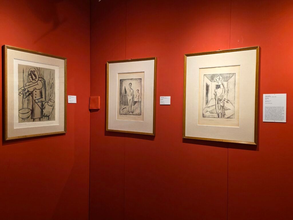 A Pescara la mostra su Carlo Carrà che offre una sintesi grafica del Novecento