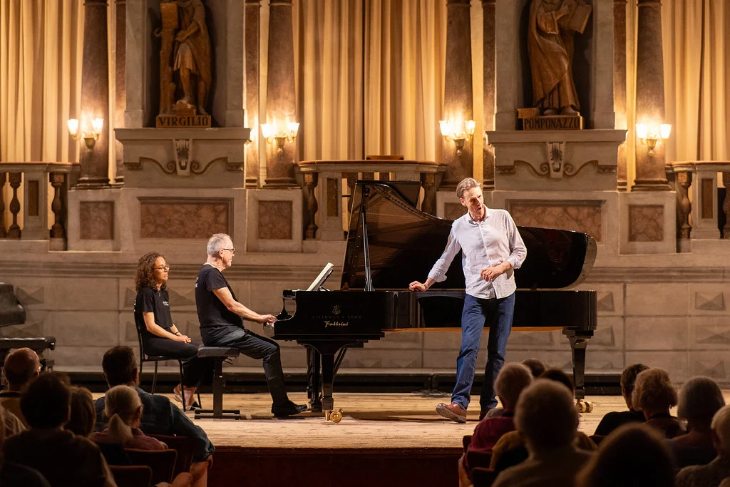 Trame sonore, Mantova. Bostridge e Lonquich al Teatro Bibiena. Photo Stefano Bottesi per Trame Sonore