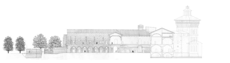 Sezione, Courtesy UFFICIO PROGETTI architetti associati