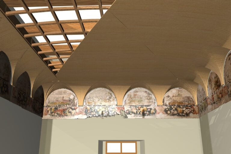 Progetto di ricostruzione della Sala del Paradiso, Courtesy UFFICIO PROGETTI architetti associati